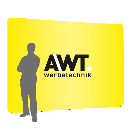 Pop-Up Faltwand | 4 x 3 Felder gerade | einseitig bedruckt