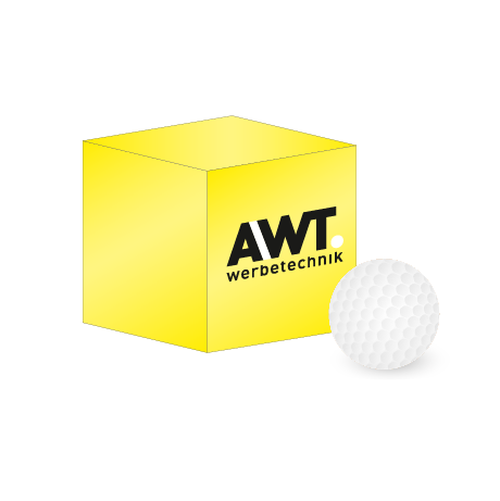 Abschlagsmarkierung bedruckte Würfel