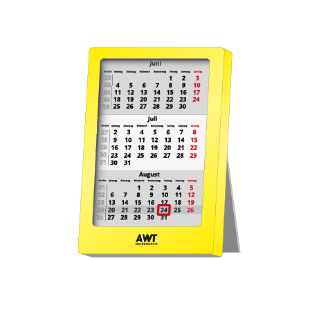 3-Monatskalender DATA - MINI - Zweijahreskalender