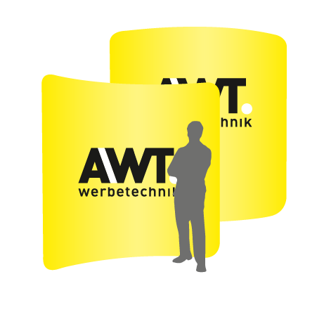 Textilwand ALU