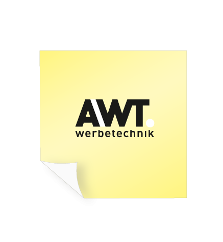 Aufkleber Monomer 1D - weiß und transparent