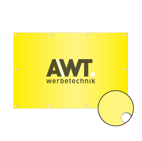 einseitig bedruckt