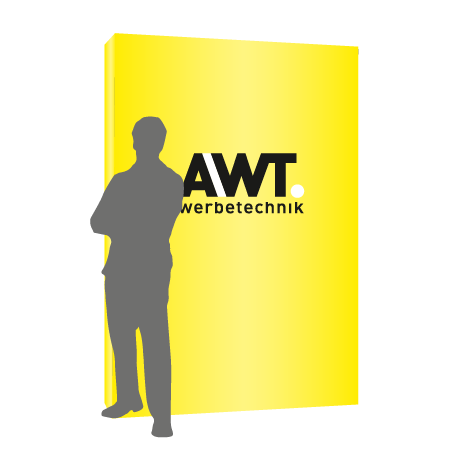 Textilfaltwand | 2 x 3 Felder gerade | einseitig bedruckt